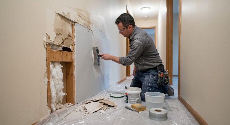 Bathroom Drywall Replacement in Kansas City, KS