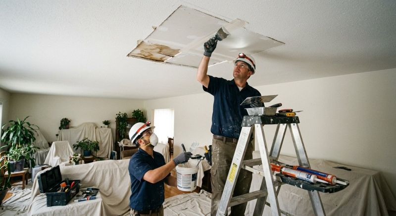 Ceiling Crack Repair in Olathe, KS