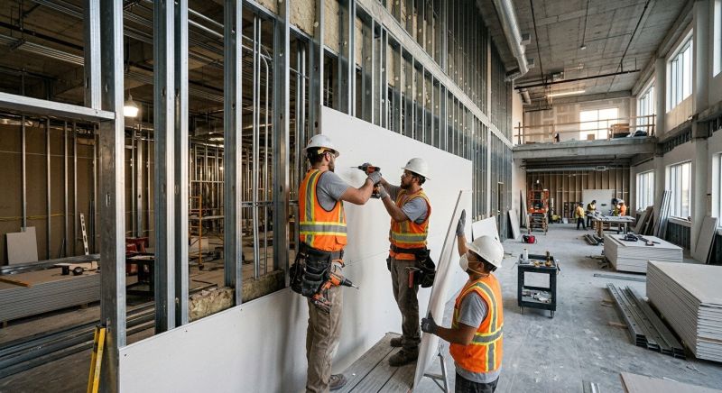 Commercial Drywall Service in Denver, CO