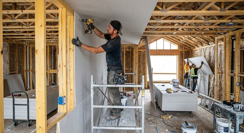 Drywall Hanging in Overland Park, KS