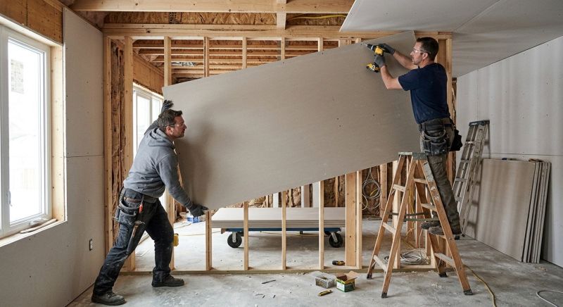 House Drywall Installation in Denver County, CO