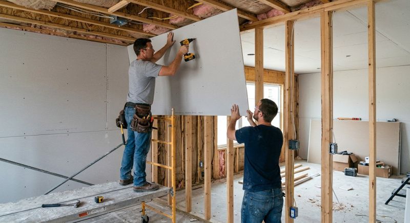 House Drywall Installation in Alpharetta, GA