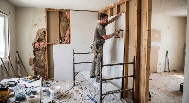 Kitchen Drywall Installation in Denver, CO