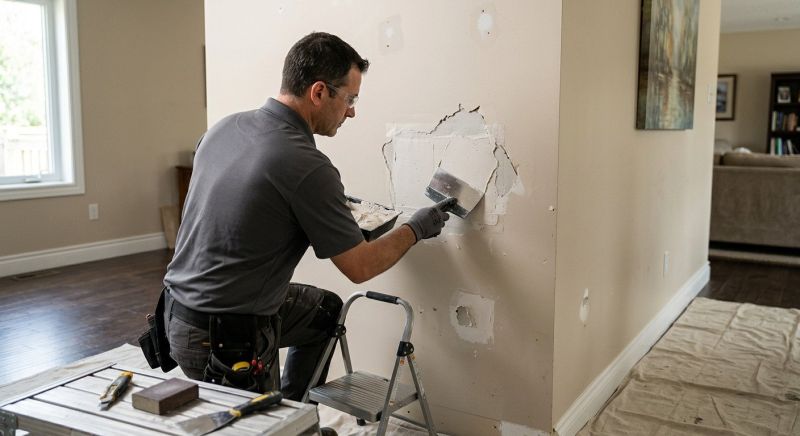 Wallboard Repair in Conroe, TX