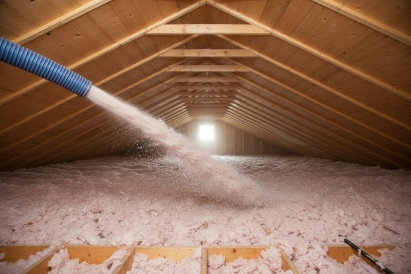 Blown Insulation Installation in Boulder, CO