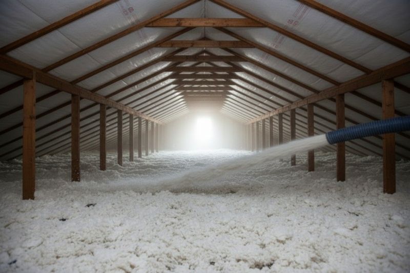 Blown Insulation Installation in Austin, TX