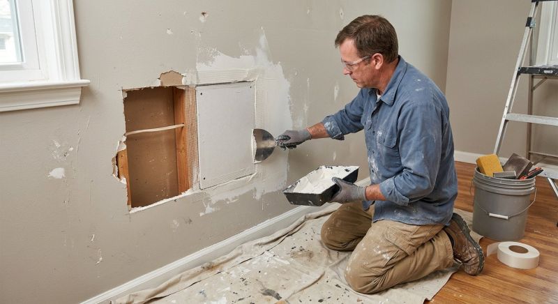 Wall Damage Repair in Kansas City, KS