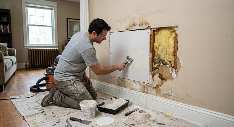 Wall Damage Repair in Wilmington, NC