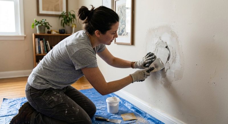 Wall Hole Repair in Alpharetta, GA